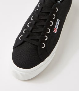 2790 PLATFORM S9 BLACK WHITE CANVAS