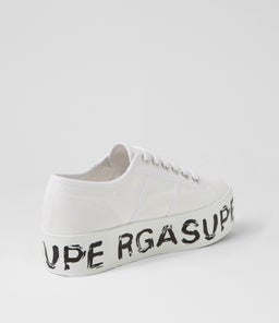 2790 PLATFORM LETTERING S9 WHITE BLACK PAINT CANVAS
