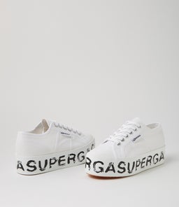 2790 PLATFORM LETTERING S9 WHITE BLACK PAINT CANVAS