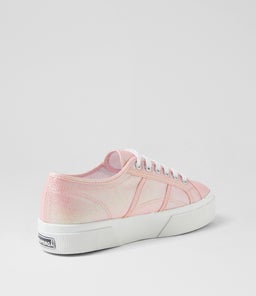 2740 PLATFORM LAME S9 PINK IRIDESENT CANVAS
