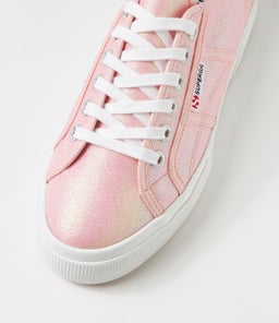 2740 PLATFORM LAME S9 PINK IRIDESENT CANVAS