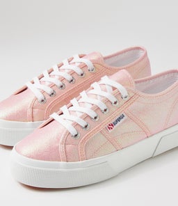 2740 PLATFORM LAME S9 PINK IRIDESENT CANVAS