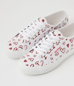 2750 CUTE HEARTS S9 WHITE RED SMOOTH