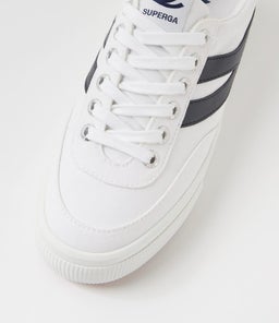 2740 PLATFORM BLOCKS S9 WHITE NAVY RED CANVAS