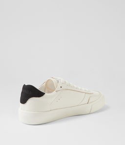3842 COURT S9 WHITE BRISTOL BLACK FAVORIO LEATHER