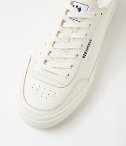 3842 COURT S9 WHITE BRISTOL BLACK FAVORIO LEATHER