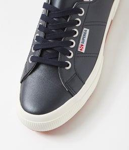 2750 METALLIC LEATHER S9 BLACK METALLIC OFF WHITE LEATHER
