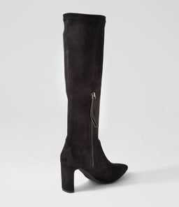 BRADLEY SI BLACK MICROSUEDE