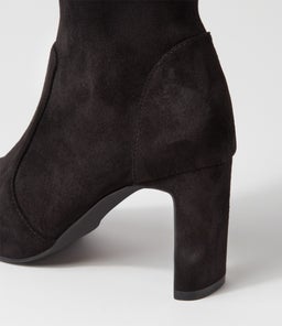 BRADLEY SI BLACK MICROSUEDE
