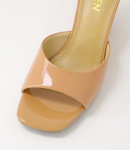 DARCY SI TAN PATENT LEATHER