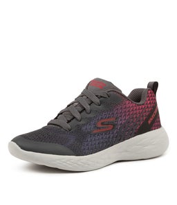 97857L GO RUN 600 HENDOX JR SK CHARCOAL RED SMOOTH