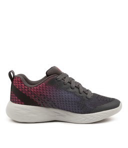 97857L GO RUN 600 HENDOX JR SK CHARCOAL RED SMOOTH