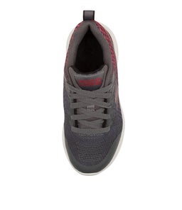 97857L GO RUN 600 HENDOX JR SK CHARCOAL RED SMOOTH