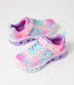 302315L FLUTTER H L SL JNR SK PINK MULTI SMOOTH