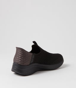 149709 ULTRA FLEX 3.0 S S SK BLACK BLACK KNIT