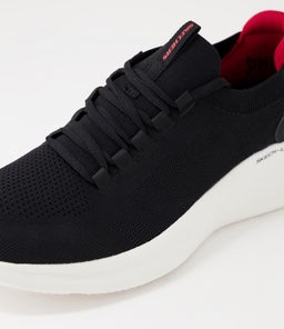 232593 SKECH LITE PRO F F SK BLACK RED KNIT