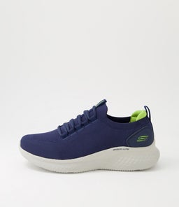 232593 SKECH LITE PRO F F SK NAVY LIME KNIT