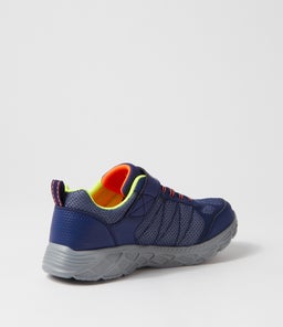 401529L DYNAMIC FLASH R JNR SK NAVY ORANGE SMOOTH