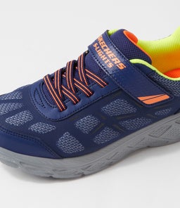 401529L DYNAMIC FLASH R JNR SK NAVY ORANGE SMOOTH