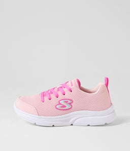303523L WAVY JNR SK LIGHT PINK FABRIC