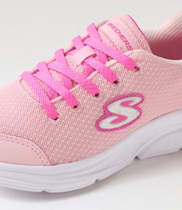 303523L WAVY JNR SK LIGHT PINK FABRIC