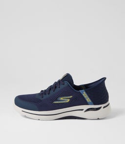 216258 GO WALK ARCH FIT SK NAVY MESH