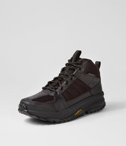 237104 SKECHERS BT SK BLACK BLACK LEATHER MESH