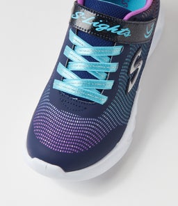 303700L FLICKER FLASH JNR SK NAVY MULTI SMOOTH