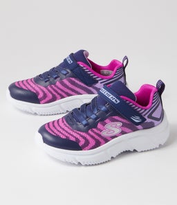 302478N GO RUN 650 FF TOT SK NAVY PINK SMOOTH