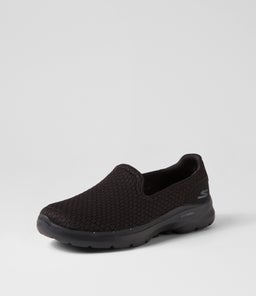 124523 GO WALK 6 SEA COAST SK BLACK BLACK TEXTILE