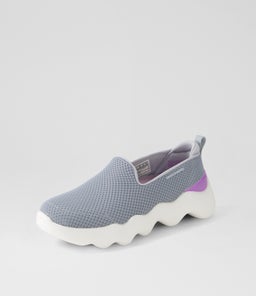 124908 GO WALK MASSAGE SS SK GREY LAVENDER TEXTILE