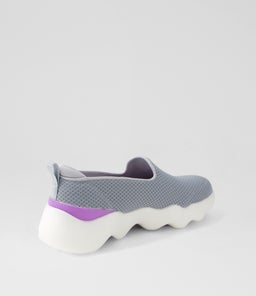 124908 GO WALK MASSAGE SS SK GREY LAVENDER TEXTILE
