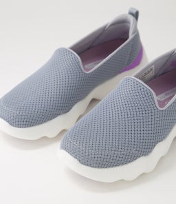 124908 GO WALK MASSAGE SS SK GREY LAVENDER TEXTILE