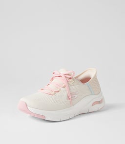 149568 ARCH FIT FRESH FLARE SK OFF WHITE PINK SMOOTH
