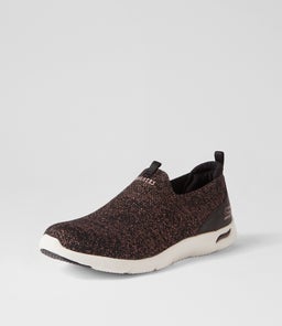 104276 ARCH FIT REFINE S SK BLACK ROSE GOLD TEXTILE