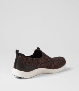 104276 ARCH FIT REFINE S SK BLACK ROSE GOLD TEXTILE