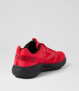 403983L GO RUN ELEVATE C SK RED TEXTILE