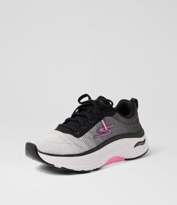 128312 MAX CUSHIONING AF D SK BLACK PINK TEXTILE