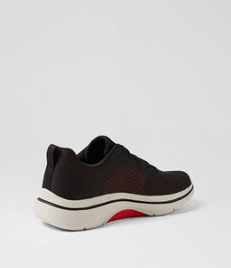 GOWALK ARCH FIT 2.0 ? IDY 2 SK BLACK RED KNIT