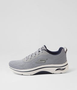 GOWALK ARCH FIT 2.0 ? IDY 2 SK GREY KNIT