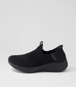 149708W ULTRA FLEX 3CS WIDE SK BLACK BLACK TEXTILE