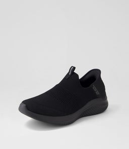 149708W ULTRA FLEX 3CS WIDE SK BLACK BLACK TEXTILE
