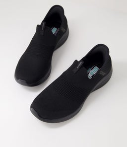 149708W ULTRA FLEX 3CS WIDE SK BLACK BLACK TEXTILE