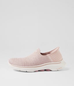 GO WALK 7 SPRINGTIME SK LIGHT PINK KNIT