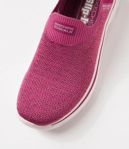 GO WALK 7 SPRINGTIME SK PLUM TEXTILE