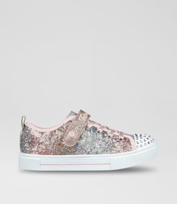 TWINKLE SPARKS SEQUIN F JNR SK LIGHT PINK MULTI TEXTILE