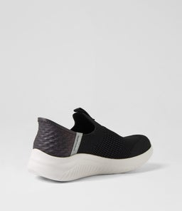 ULTRA FLEX 3.0 JNR SK BLACK WHITE MESH
