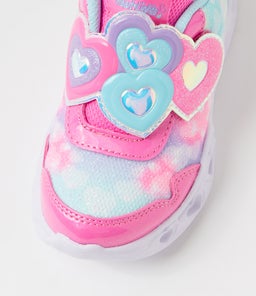 HEART LIGHTS LOVIN REF PRE SK PINK TURQUOISE SMOOTH
