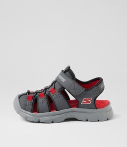 RELIX VALDEX TOT SK CHARCOAL RED SMOOTH