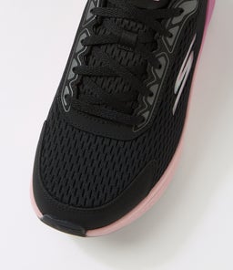 GO RUN CONSISTENT 2.0 SK BLACK MAUVE MESH